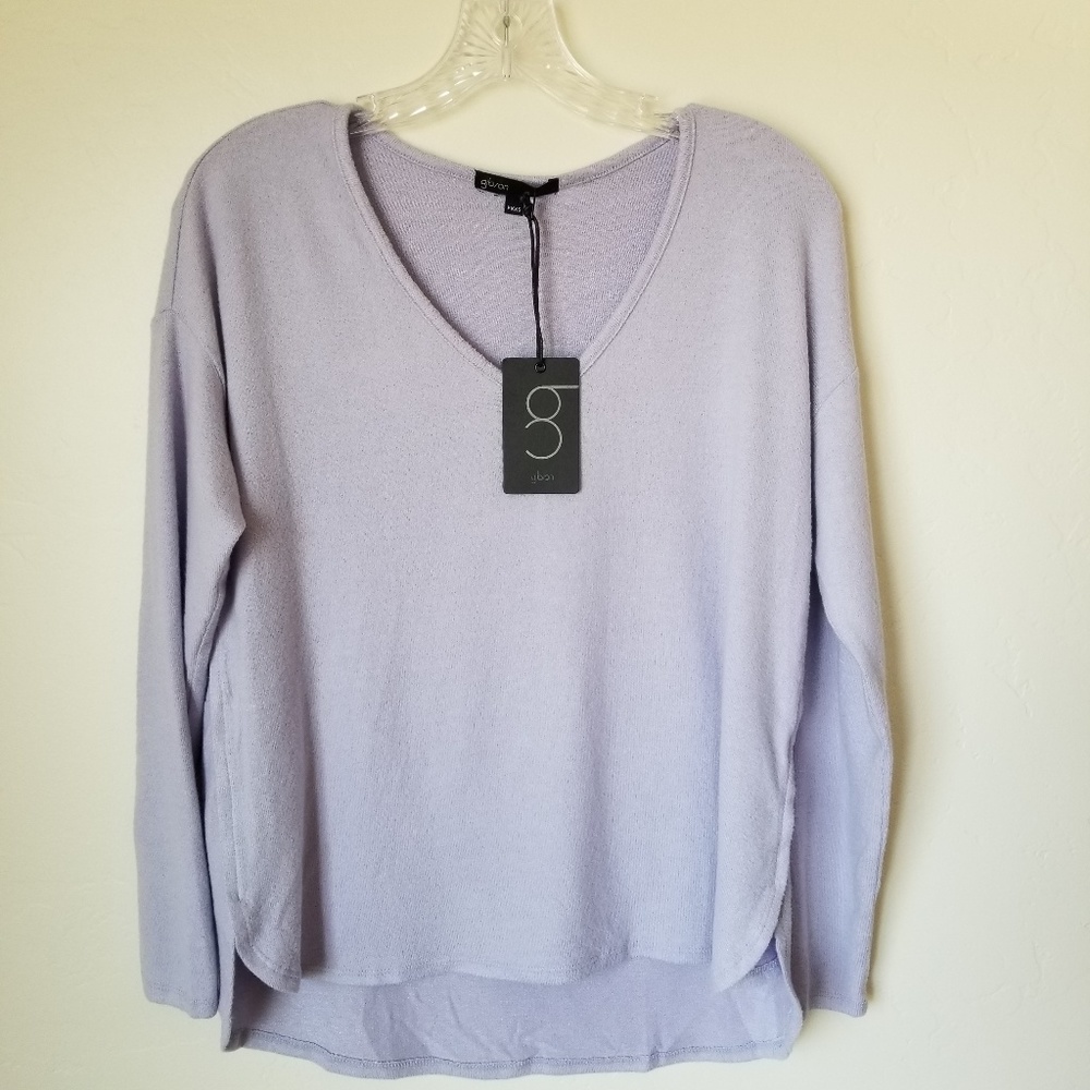 GIBSON - cozy v-neck top